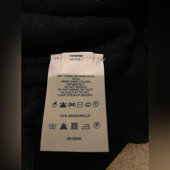 LANDS’ END merino wool mini dress-small NWT - Picture 7 of 8